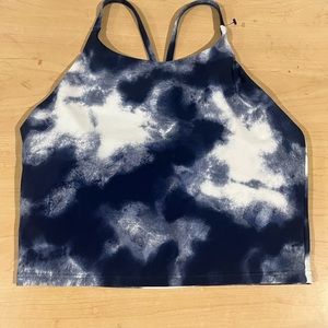 Large tie dye sports bra/Top